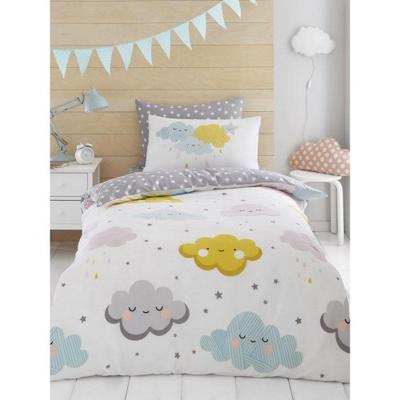 Conjunto de Capa de Edredom Nuvens