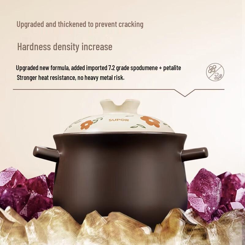 Supor Heat-Resistant Ceramic Stew Pot