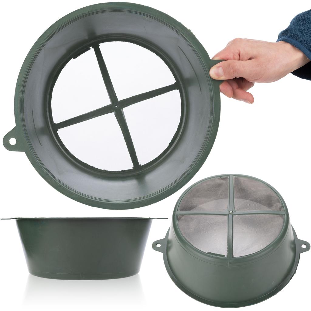 Rosfix Sitko do Cedzenia Farby – Wysoka Jakość | 300x230x110 mm | Wielokrotnego Użytku, Odporne na Korozję