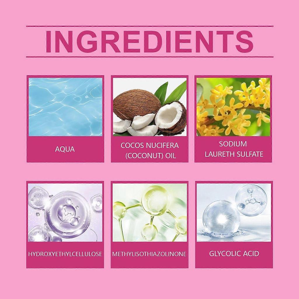 Limited time!!Viareline Shine Nourishing Shampoo Moisturizing Gentle Cleansing Anti-Dryness Frizz Control Smooth Shampoo