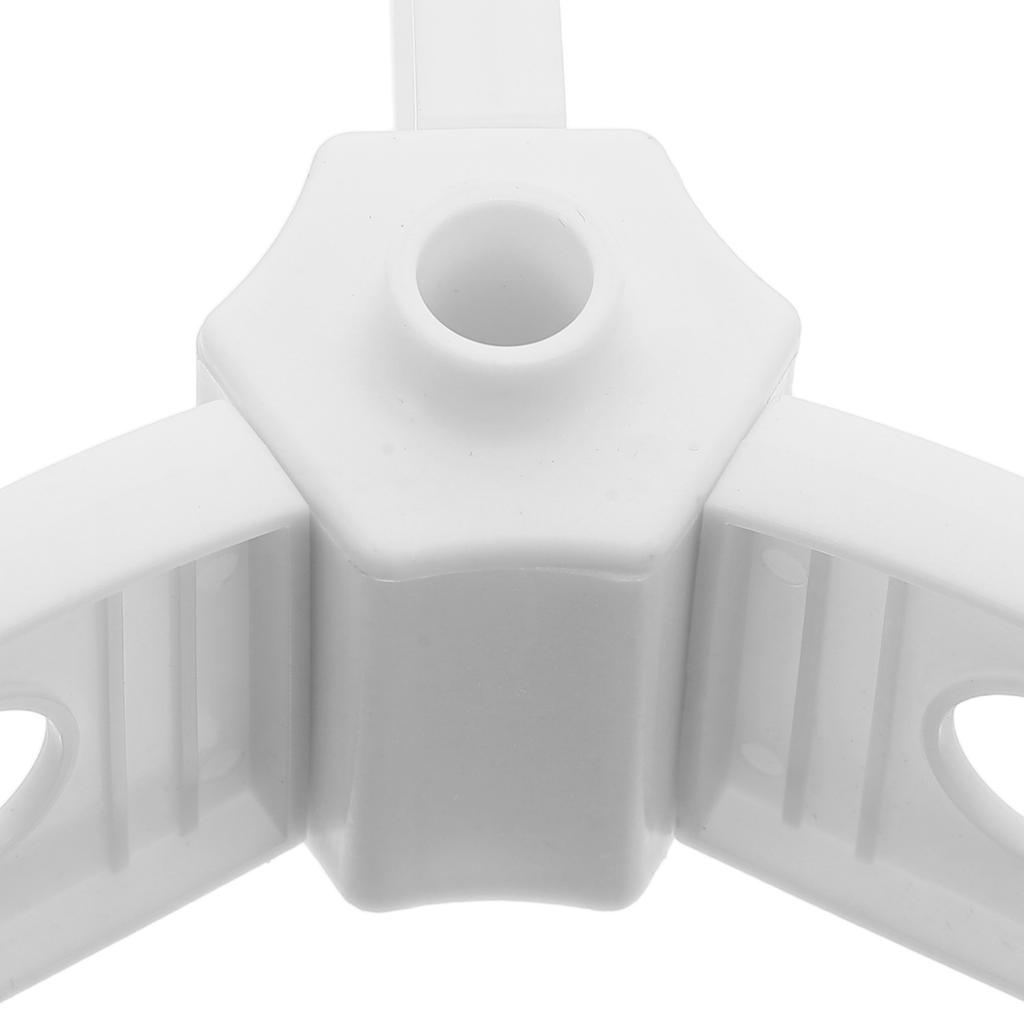 2pcs Christmas Tree Stand Detachable Plastic Base For 0.8Cm Pole Heavy Duty Artificial Tree Holder - Xmas Bracket Replacement