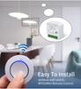 Tuya WiFi Smart Switch 16A RF 433Mhz Drahtloser Relaisempfänger Mini Runder Panelschalter Alexa Google Home Alice Sprachsteuerung