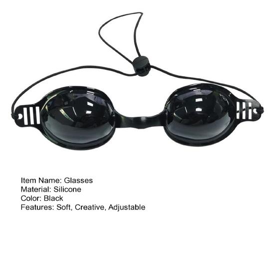 Soft Sunbathing Eyewear Creative Shading Glasses for Beach Beauty Tanning Protection from Strong Light Sources