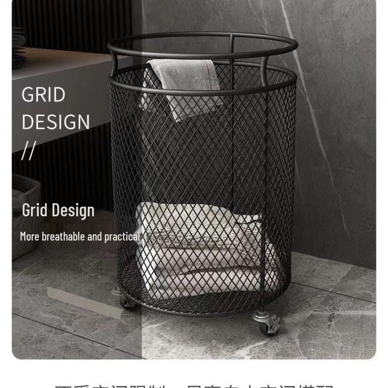 Скандинавская роскошь в светлых тонах, золотая корзина для белья: Современная корзина для хранения грязной одежды