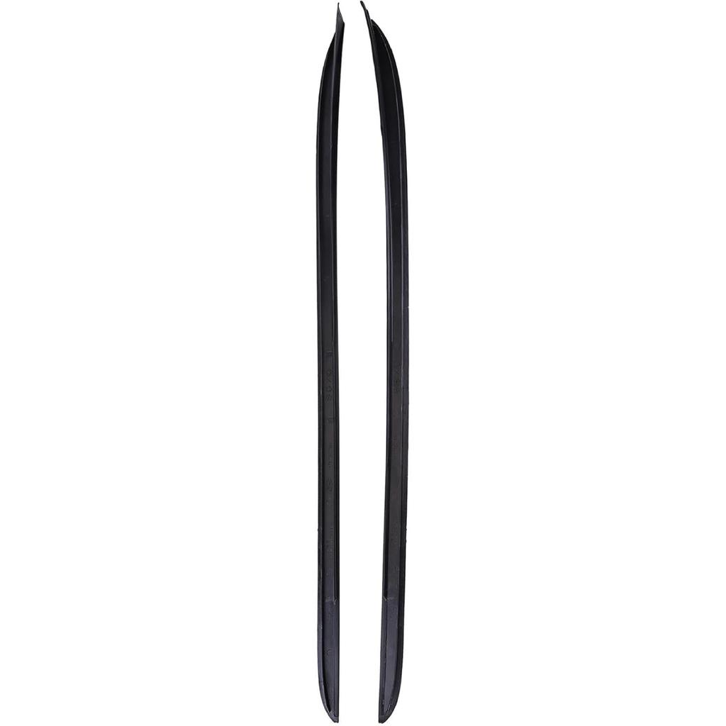 ikasus 2PCS Left & Right Side Windshield A-Pillar Trim Moulding Compatible for Ford Focus 2012-2018 AE8Z5403136A AE8Z5403137B Driver & Passenger Sid