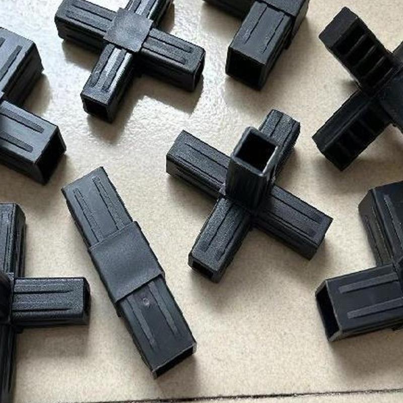 Multifunctionele 20x20mm Vierkante Buis Adapter Connector Accessoires Aluminiumlegering Elleboog Pijp Fitting Eenvoudig te Installeren