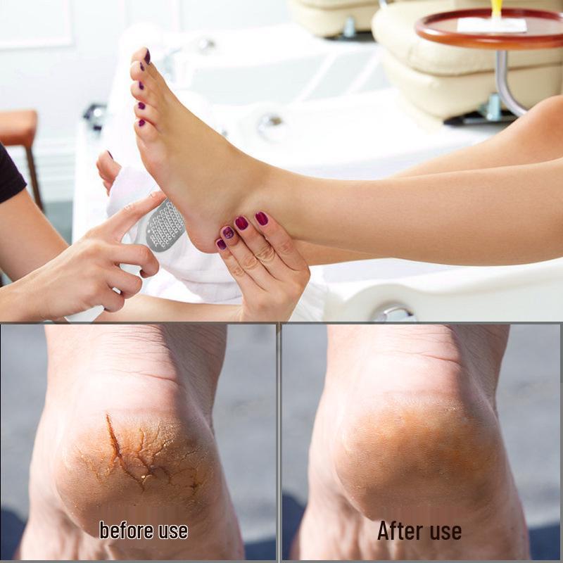 Portable Stainless Steel Foot File: Exfoliating Callus Scrubber and Repair Tool