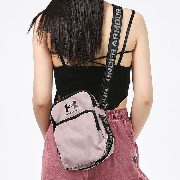 New Under Armour Polyester Crossbody Bag, Shoulder Bag Regular Unisex Pink 1364192-667