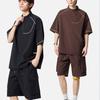 2026 Summer Men's Korean Style Breathable Two-Piece Set: Skin-Friendly, Ice Cool Casual Sportswear