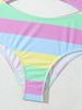 Children's Cute Striped One-Piece Swimsuit for Girls