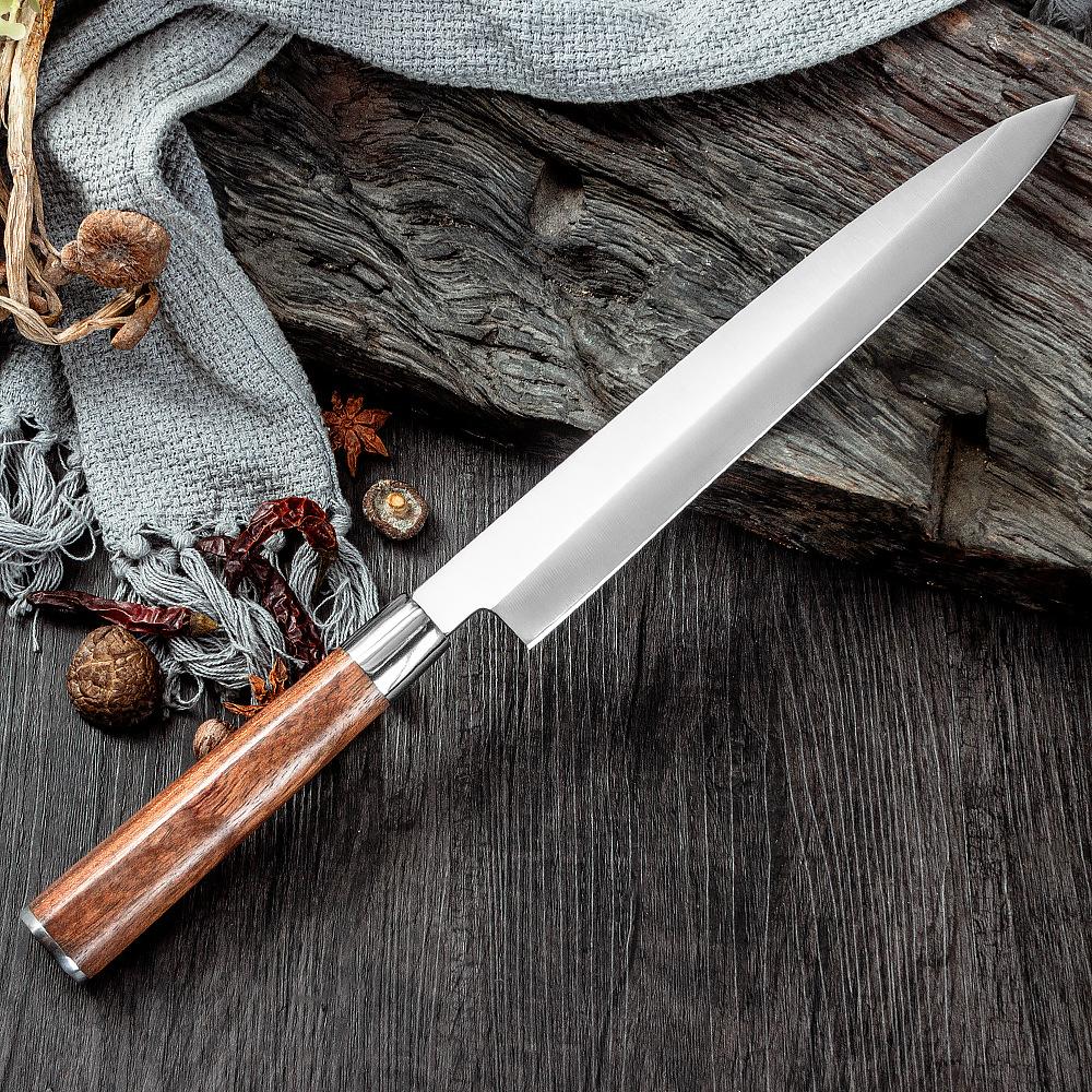 Sashimi Knife Single-edged Blade 7Cr17MoV Steel