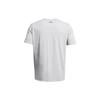 Under Armour Letter Print Crew Neck Loose Short Sleeve T-Shirt Men Tops Gray 1383304-011