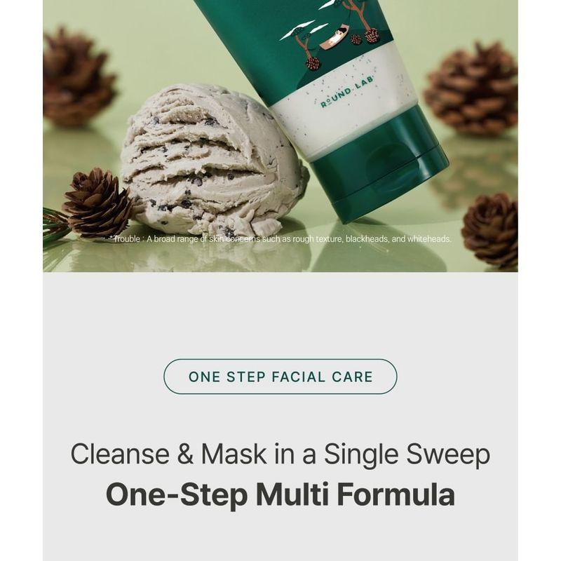 ROUND LAB - Pine Cica Deep Pore Clay Mask Cleanser