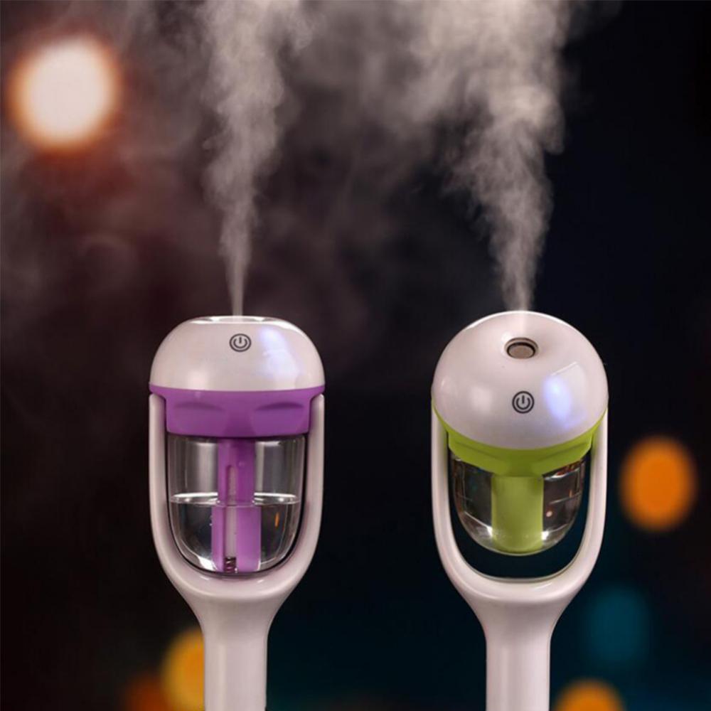 Mini Car Air Humidifier Steam Air Purifier Diffuser Essential Oil Aromatherapy Diffuser Auto Mist Maker Sprayer For Car