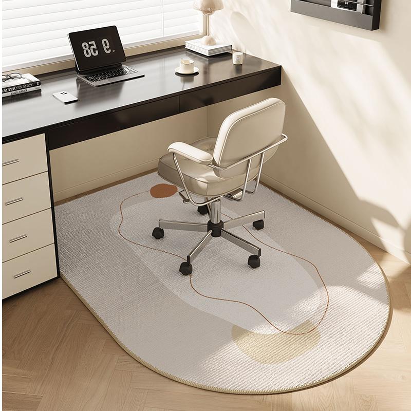 Tappetino Antiscivolo e Resistente all'Usura per Sedia da Ufficio, Tappeto per Toeletta in Camera da Letto, Tappetino per Sedia da Studio, Decorazione per la Casa
