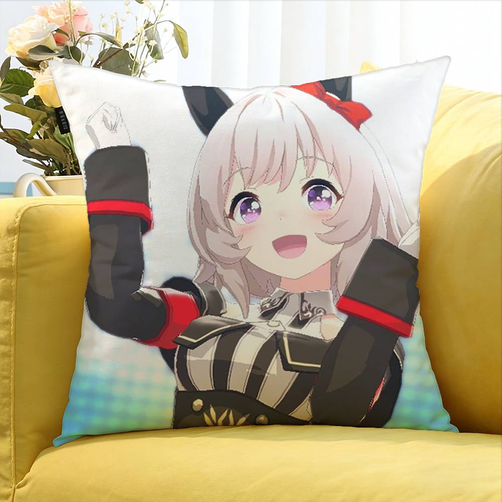 Curren Chan Various Sizes Square Pillow Case For Car Home Bedchamber Decor