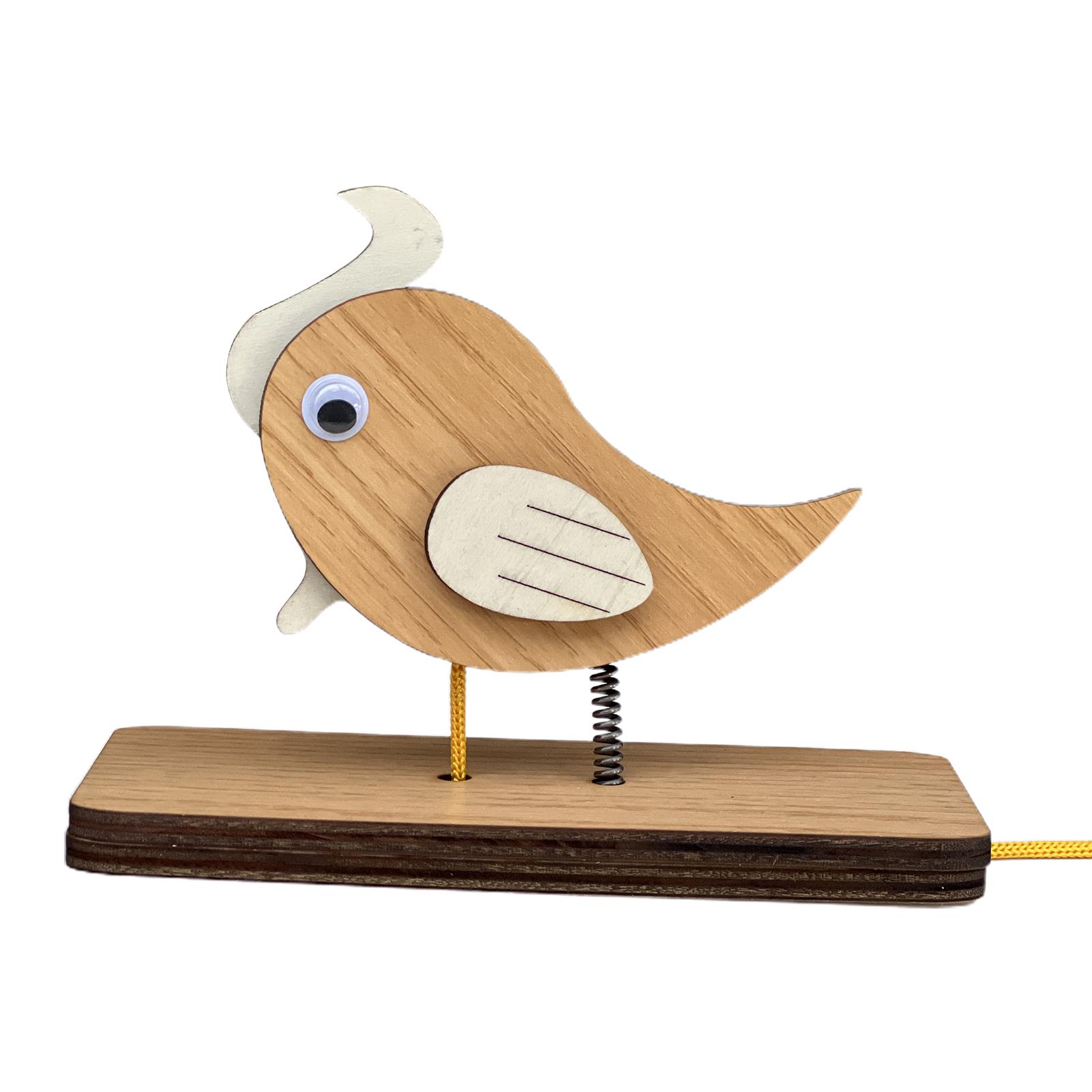 

Деревянный дверной звонок ручной работы в виде дятла, персонализированный настенный дверной звонок для дома