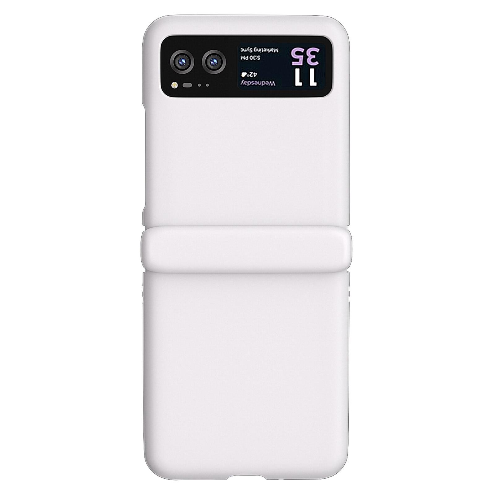 

Чехол для Motorola Razr 40 5G с защитой шарнира и покрытием Skin-Touch White