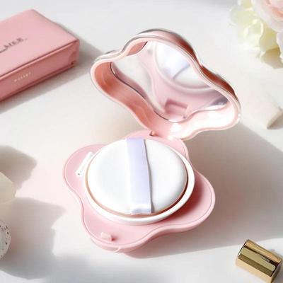 Air Cushion Foundation Diy Box Mini Cute Empty Puff Box Portable Mirror For Bb Cream Cosmetic Makeup Case Container With Sponge