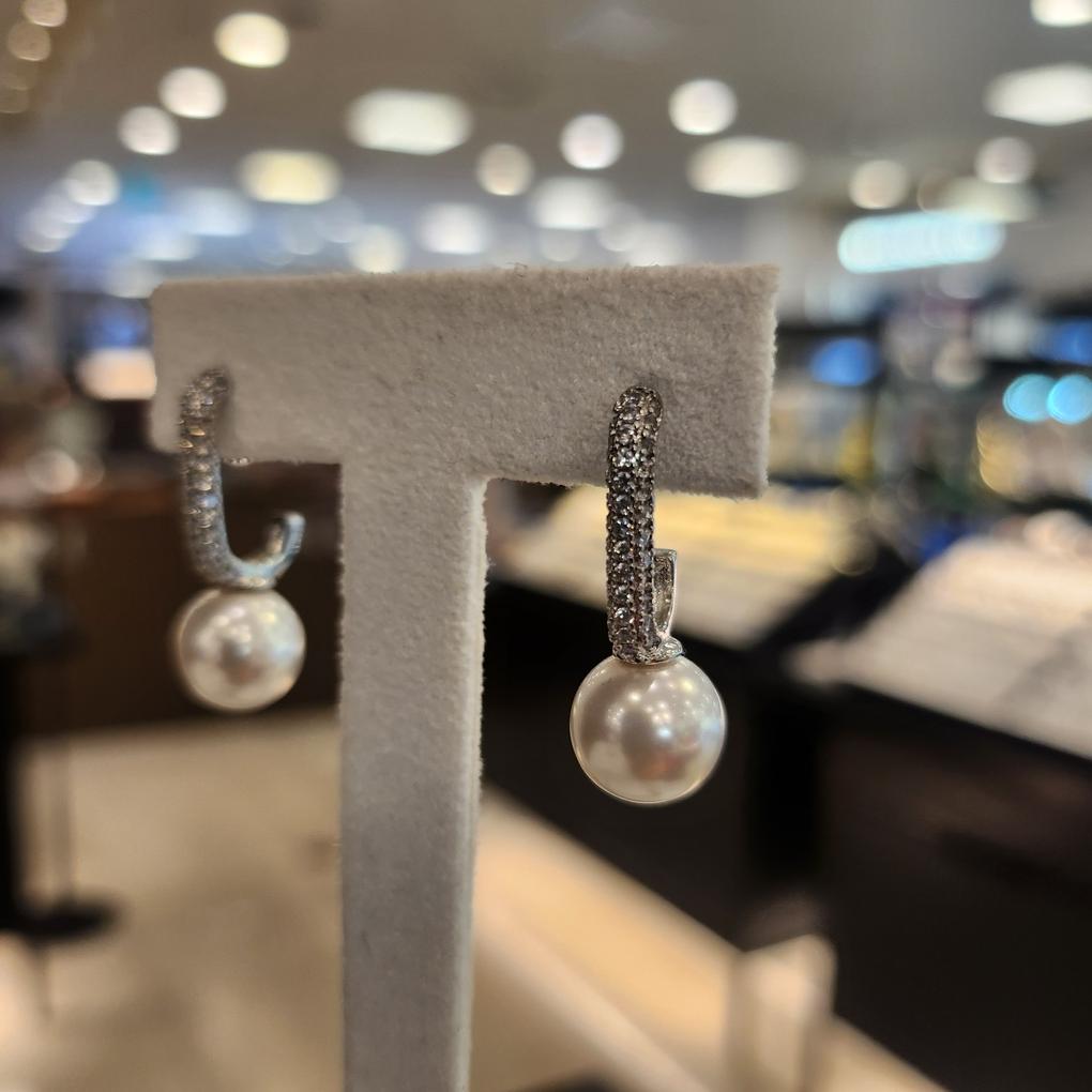 ARTRIA Long Swallow 10m Pearl E Earrings SHGERKK0002WHF