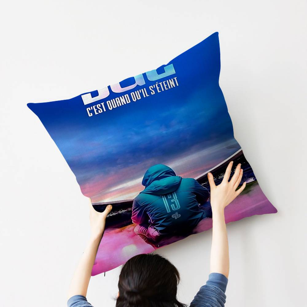 

JuL C est Pas Des Lol Maple Design Cushion Cover Happy Autumn Harvest Decor Holiday Decorati Pillow Cover 30cmx30cm