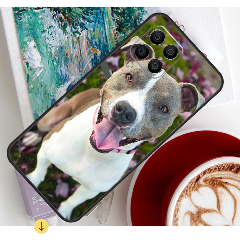 

Pit Bull Lovely Dog Pitbull Case For Samsung Galaxy M15 M21 M31 M55 M56 M36 M16 M06 M13 M33 M53 M12 M32 M52 M14 M34 M54 Samsung M53