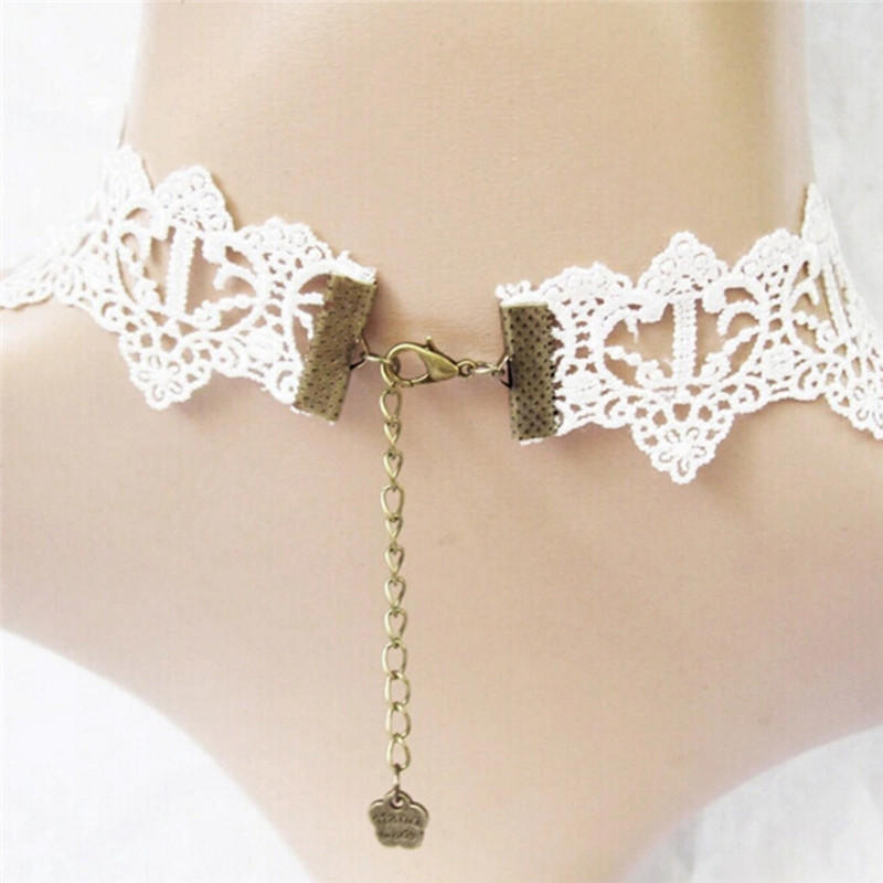 Trendy Sexy Lace Pearl Necklace Creative Romantic Women Jewelry Accessories