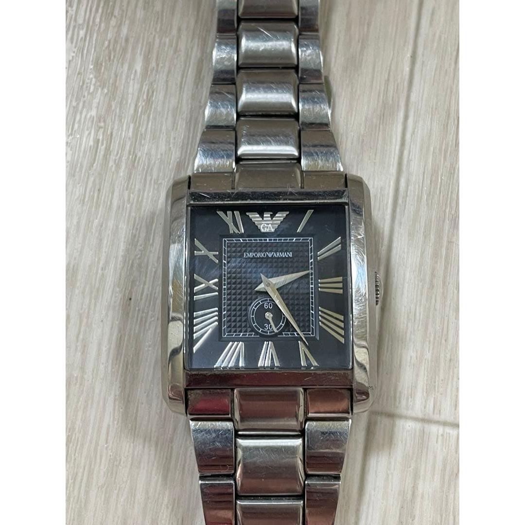 Used EMPORIO ARMANI Men s Watch Square Case