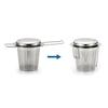 Tea Infuser with Handle Fine Mesh Reusable Anti-rust Household Tea Shop Handheld Tea Leaf  Strainer for Kitchen