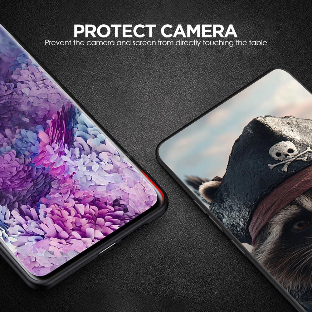 Mapache Phone Case for Samsung Galaxy A55 A35 A17 A07 A15 A13 A25 A51 A71 A72 A73 A32 A52 A52S A41 5G Soft TPU Shell Fundas Bags