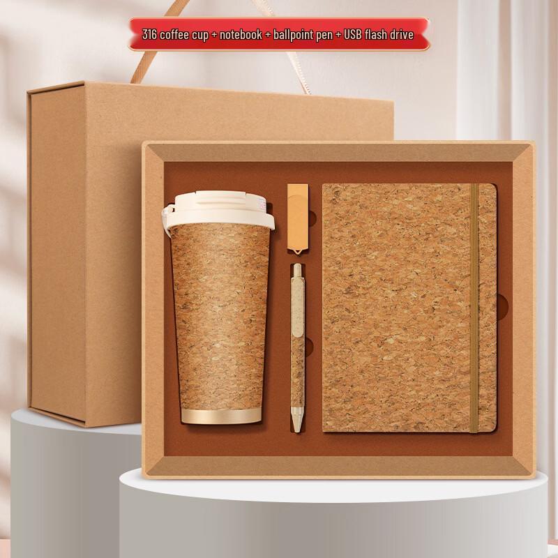 Ji Li Fa Eco-Friendly Wheat Straw 4-Piece Gift Set