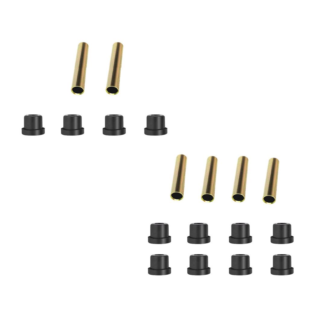 Golf Cart Front Rear Leaf Spring Bushing Premium Rubber Iron Sleeve Kit for Club Car Accessories