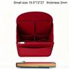 Insert Organisateur de Sac à Dos en Feutre Sac à Compartiments Multiples Doublure Sac dans Sac Grande Capacité Léger Séparateur Pour Voyage École Rangement