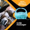 Silicone Scalp Massager Head Scrubber Exfoliating Brush Shower Massage Hair Growth Tool Women Beauty Salon Skin Care Accessories