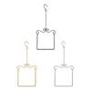 Metal Frame Hummingbird Swings And Perches Outdoor Wild Bird Perch with Wooden Dowel And Hanging Chain for Trunk Lawn Patio Garden