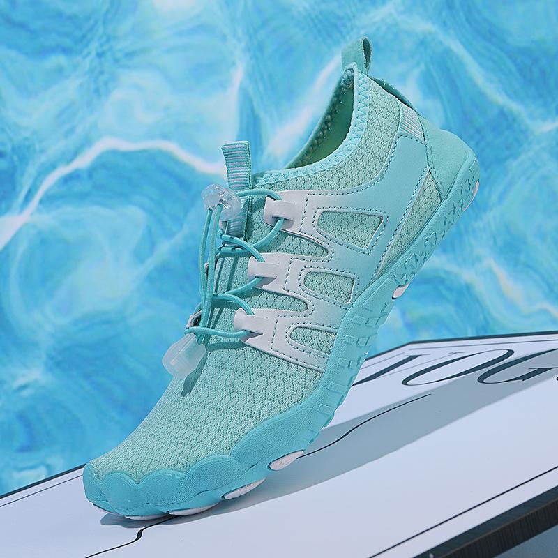 Fashion New Man Sneakers Flat Bottomed Women's Summer Beach Wading Outdoor Anti Slip Couple Sneaker Mesh Breathable Swimming Shoes