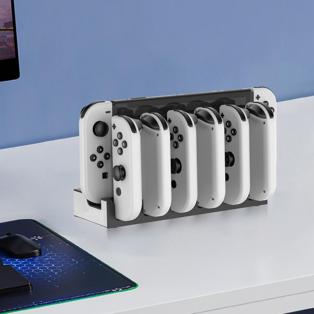 2025 Charging Dock for Switch Joy Con Controller Charger Stand Station Holder Charger Dock For Switch OLED Joy-Con Game Accessor