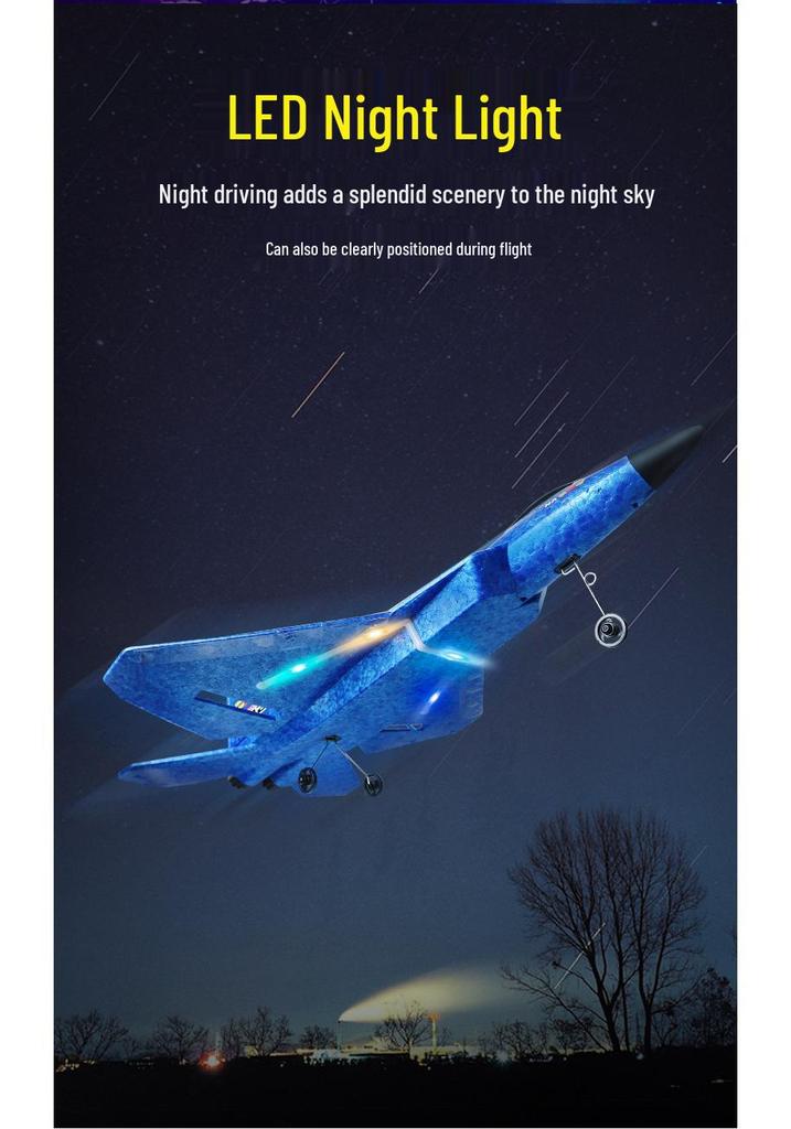 F22 Remote Control Air-Land-Sea Fighter Jet Toy: Children's Foam Airplane