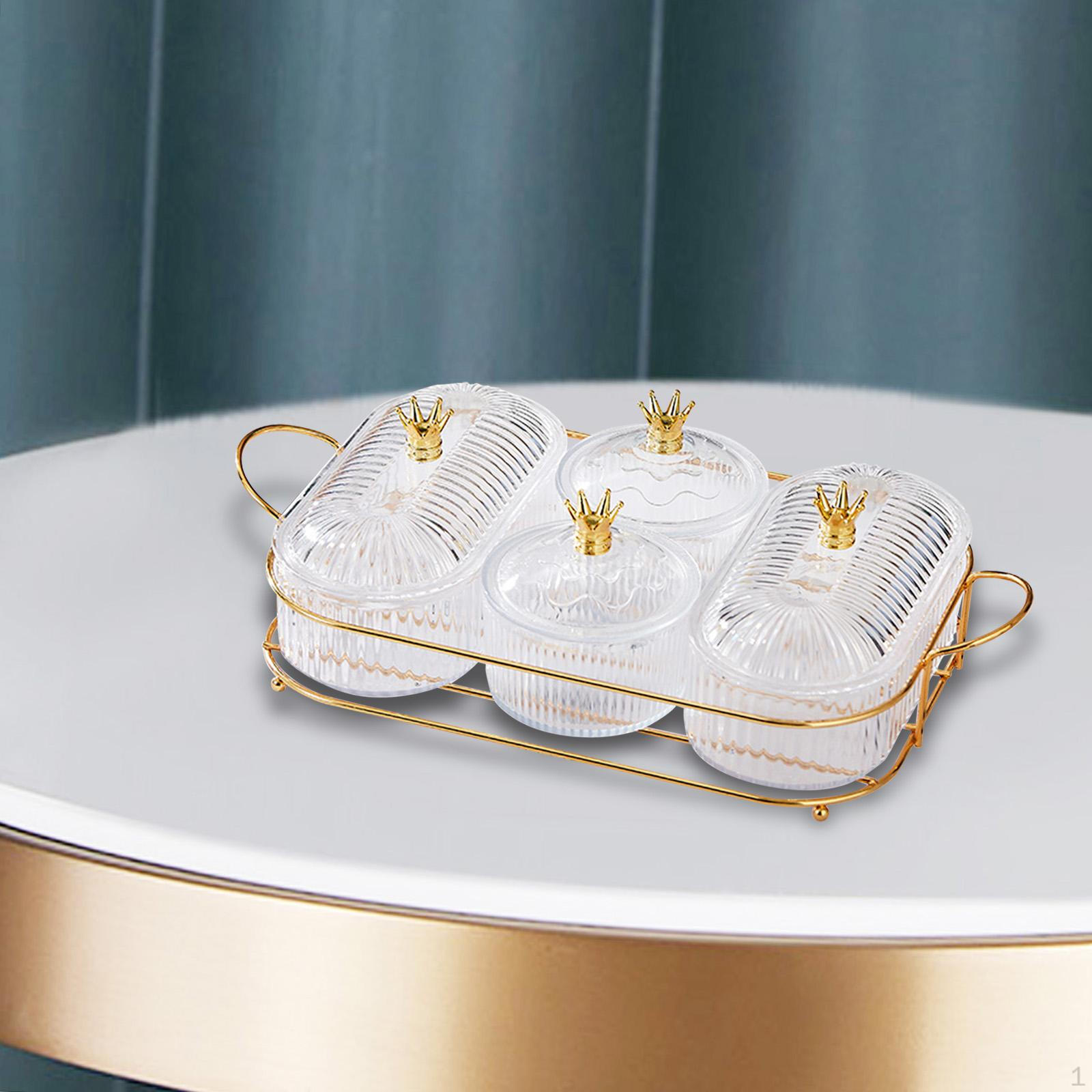 

Тарелка с сухофруктами, закуска, сервировочный поднос, разделенная короной, блюда для праздника style E