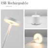 Creative Table Lamp USB Rechargeable Night Light 3 Color Adjustable Temperatures Modern Style LED Night Light Bar Outdoor Decor
