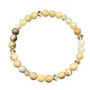 Shein TK Multi-Element Citrine & Picture Stone Faceted Crystal Bracelet