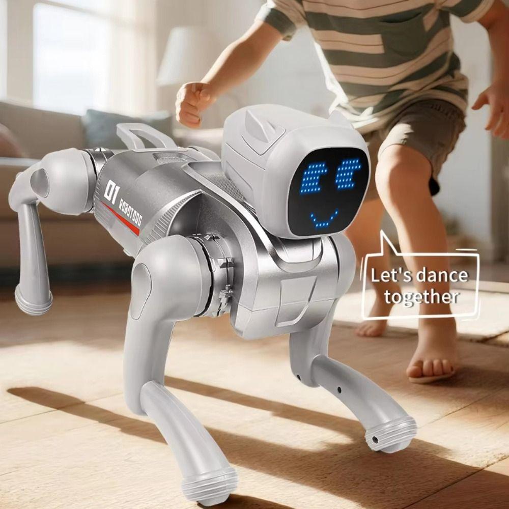 Programmable Smart Robot Dog Remote Control Interactive Robot Dog Voice Command Robot  Best Gift
