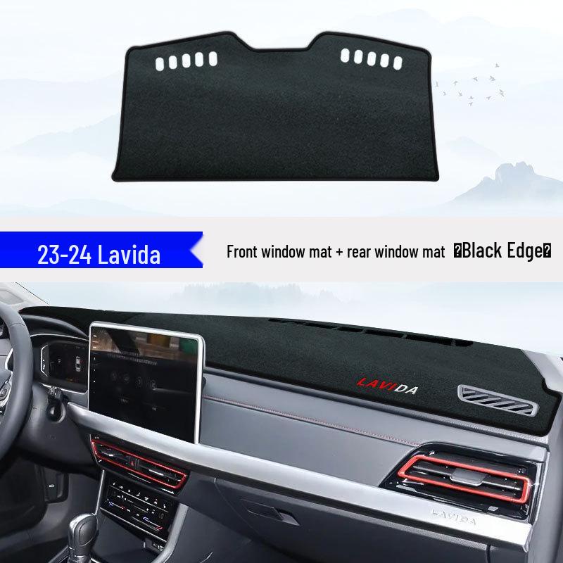 Volkswagen Lavida Dashboard Sunshade: Light-Blocking Console Pad for Interior Protection, Sharp Edition 24 Voyage.