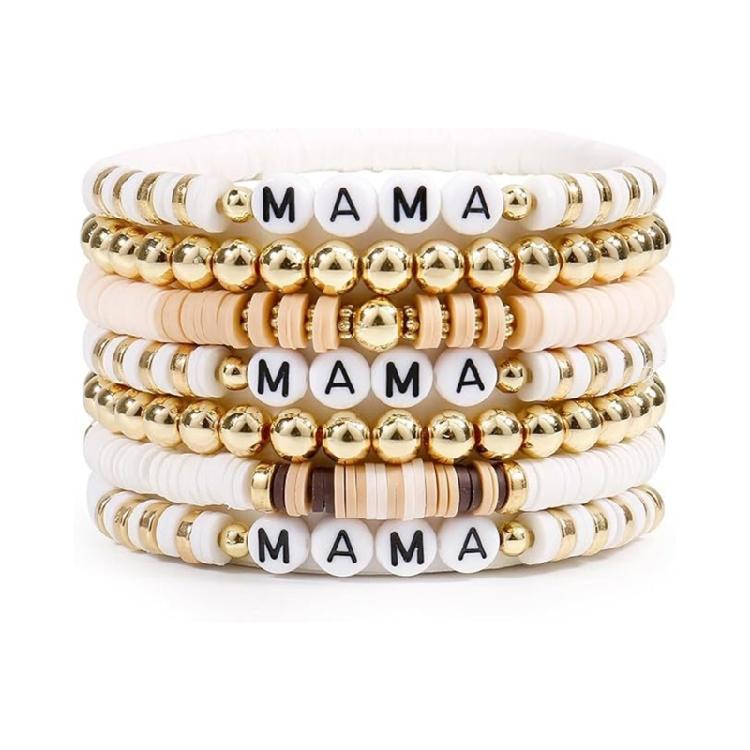 Colorful Bracelet Elastic Rope Beaded Bracelet Featuring Colorful Beads Present for Fashion Beach and Travel Enthusiasts