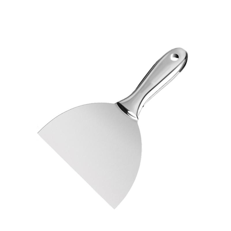 Flachmaul-Putzschaber Edelstahl Fugenklinge Perfekt für Glatte Wand Boden Schabearbeiten Spachtel