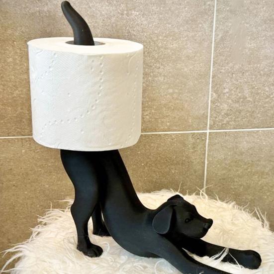 Suport amuzant pentru hârtie igienică cu animal de stretching Imprimat 3D Coadă de Pisică Câine Leu Suport Rulou Șervețele Drăguț Suport pentru Prosoape de Hârtie pentru Baie Bucătărie Toaletă