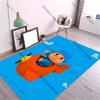 Süßer Cartoon P0c0y0 Motiv Teppich für Wohnzimmer, Schlafzimmer, Kinderzimmer, Großer rutschfester Dekorativer Teppich, Wunderbares Geschenk für die Familie