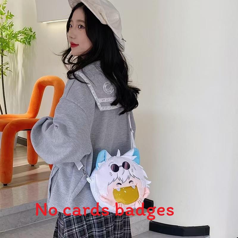 Itabag Hatsune Miku Soft Plush Girl Backpack With Cartoon Art Adjustable Bag