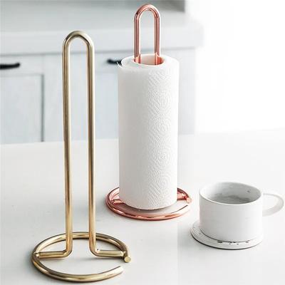 Edelstahl Küchenrollenpapierhandtuchhalter Badezimmer Tissue Ständer Esstisch Vertikale Servietten Rack Küchenlagerregal