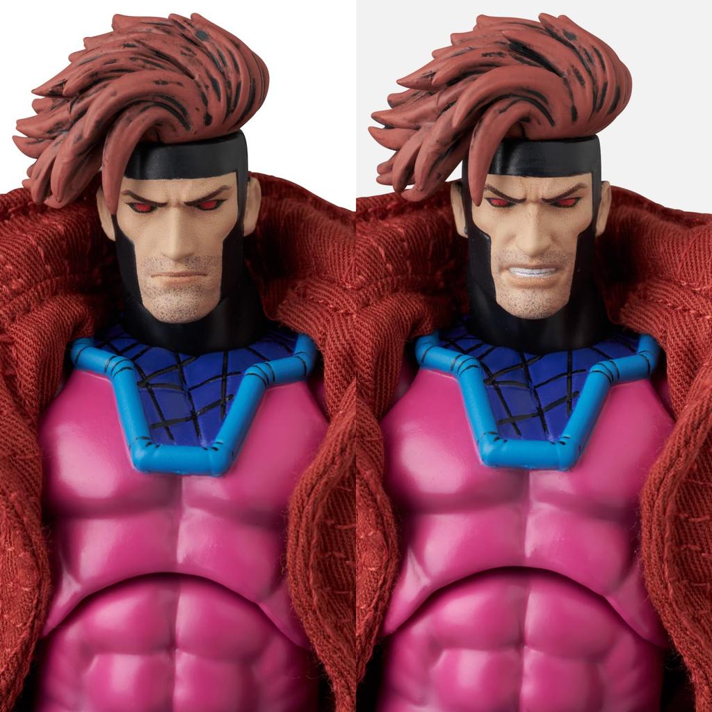 Medicom Toy MAFEX GAMBIT VARIANT Approximately 160mm action No.287 (COMIC Ver.) - tall, non-scale, pre-painted figure.